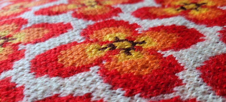 Détail du motif Flora